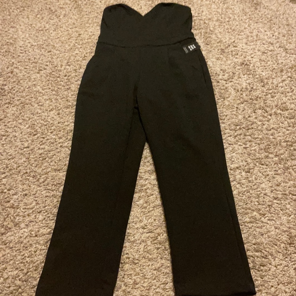 NWT’s express strapless jumpsuit